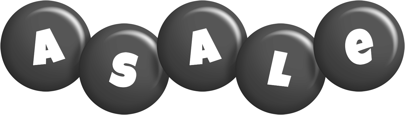 Asale candy-black logo