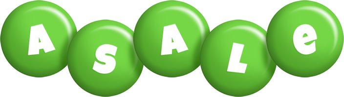 Asale candy-green logo