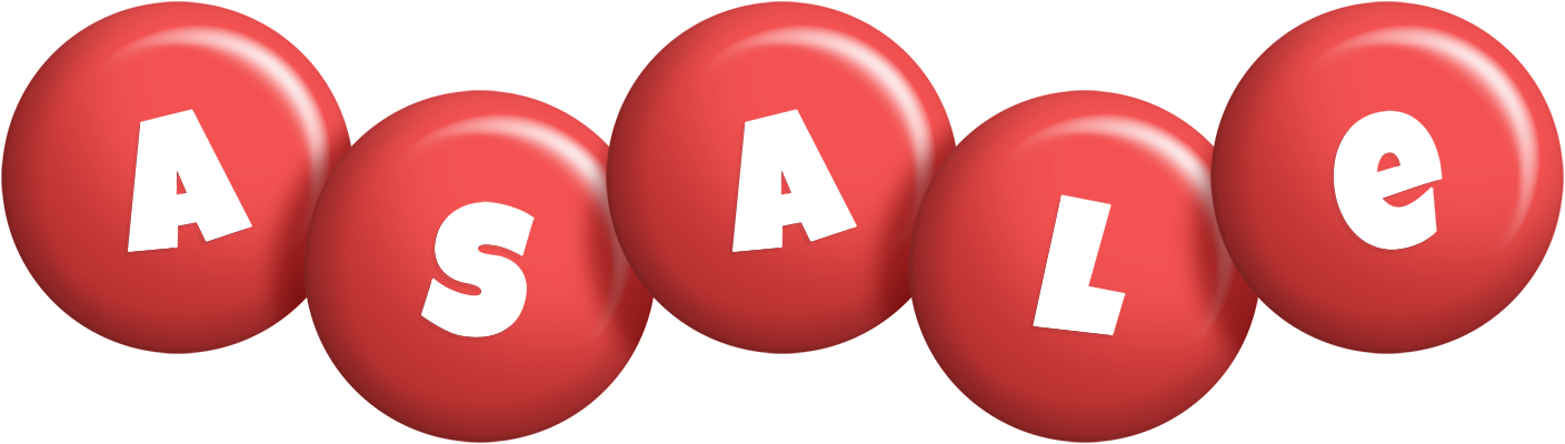 Asale candy-red logo