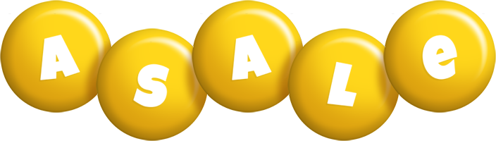 Asale candy-yellow logo