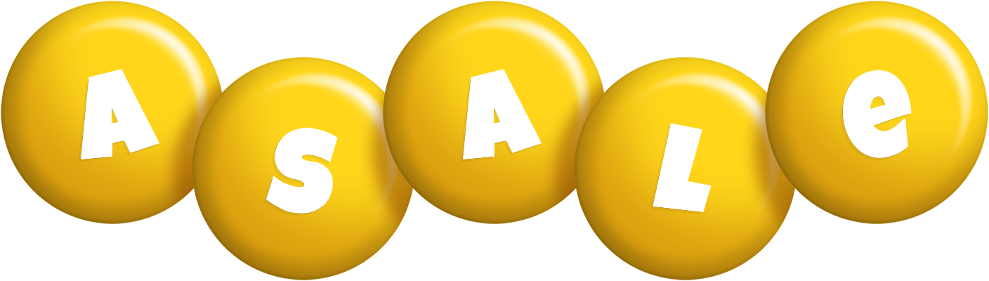 Asale candy-yellow logo