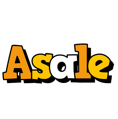 Asale cartoon logo