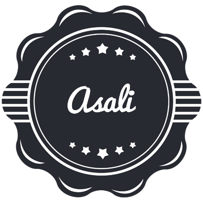Asali badge logo
