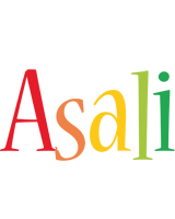 Asali birthday logo