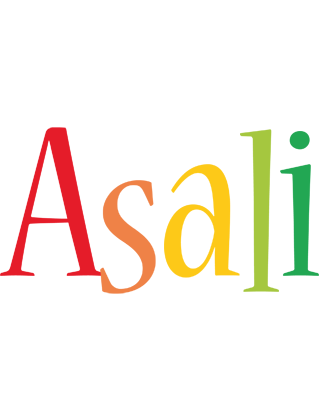 Asali birthday logo