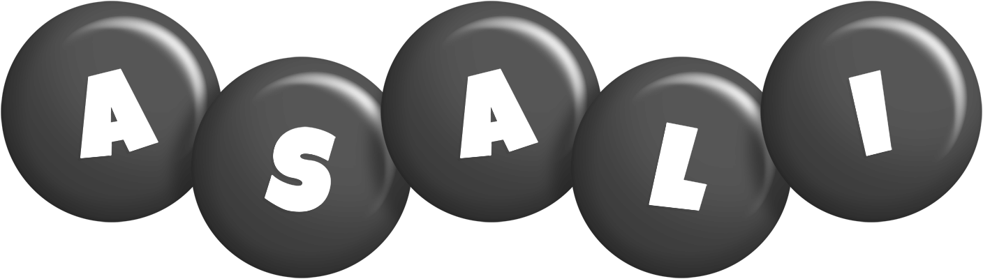 Asali candy-black logo
