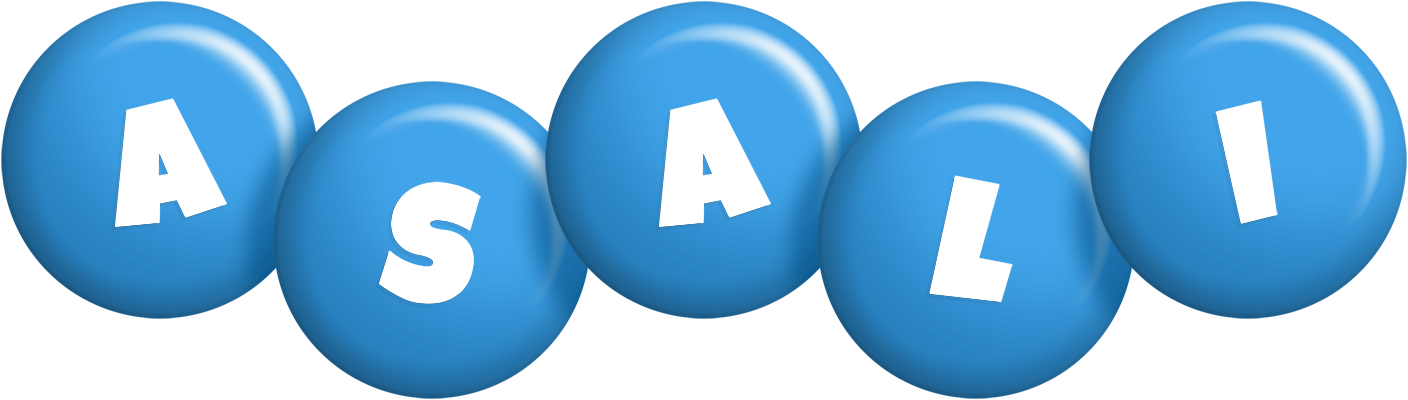 Asali candy-blue logo