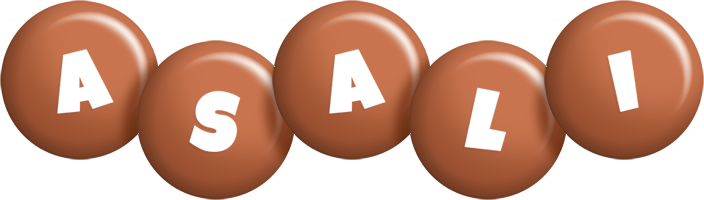 Asali candy-brown logo