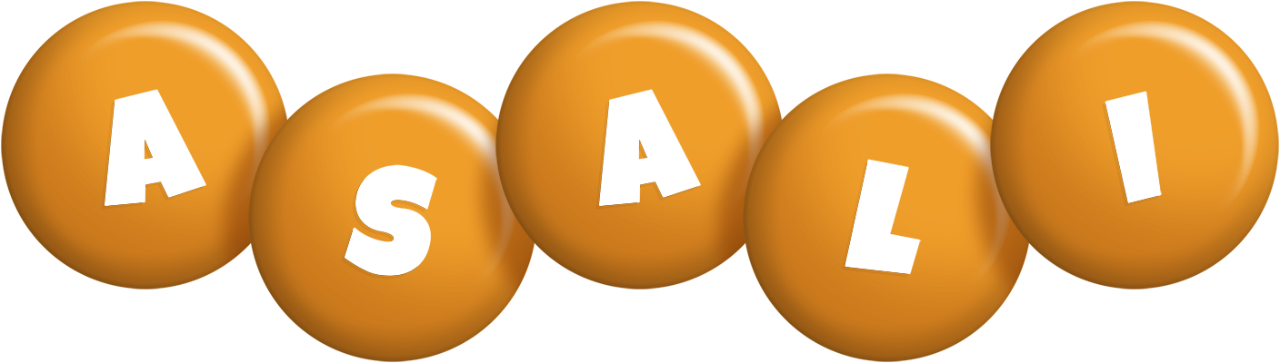 Asali candy-orange logo