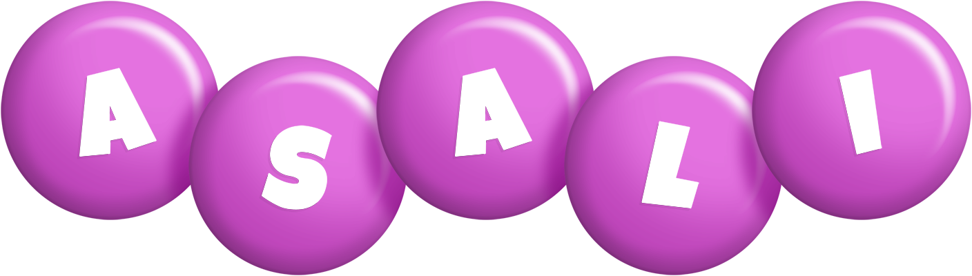 Asali candy-purple logo