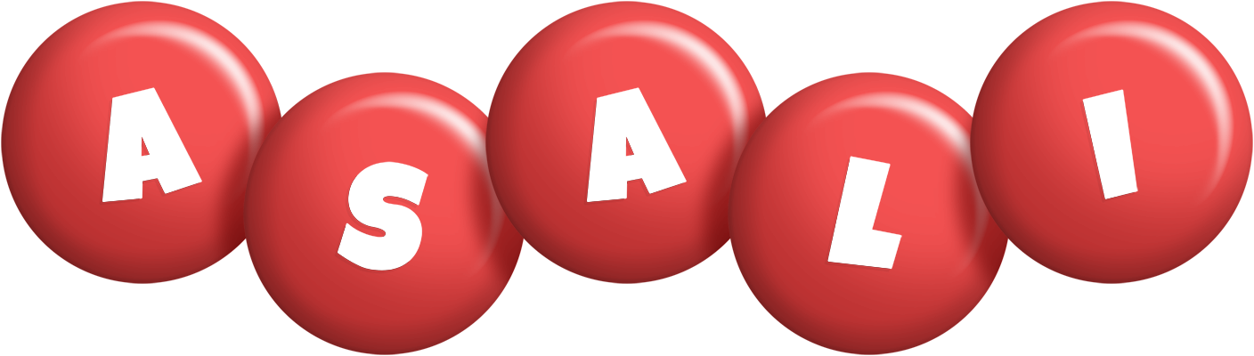 Asali candy-red logo
