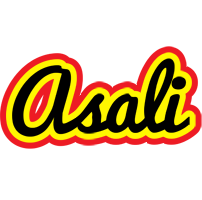 Asali flaming logo