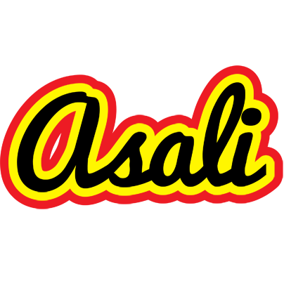Asali flaming logo