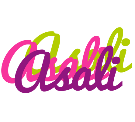 Asali flowers logo