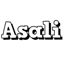 Asali snowing logo