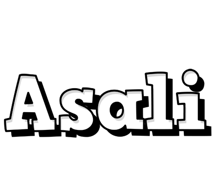 Asali snowing logo