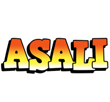 Asali sunset logo