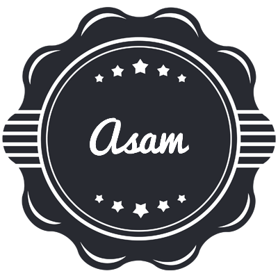 Asam badge logo