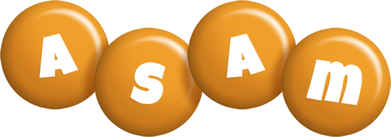 Asam candy-orange logo