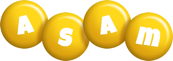 Asam candy-yellow logo