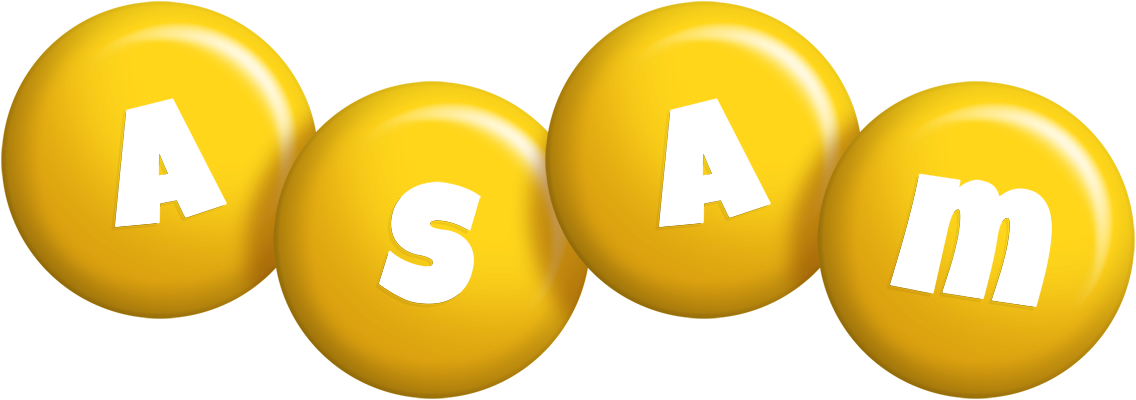 Asam candy-yellow logo