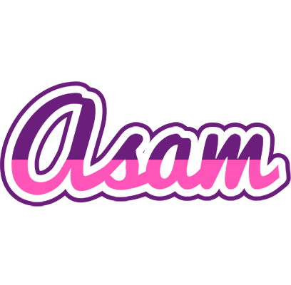 Asam cheerful logo