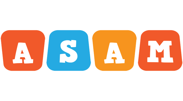 Asam comics logo