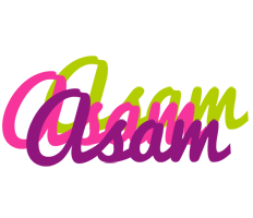 Asam flowers logo