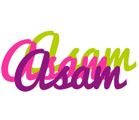 Asam flowers logo