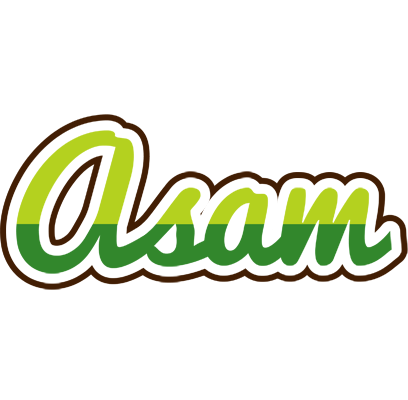 Asam golfing logo