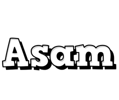Asam snowing logo