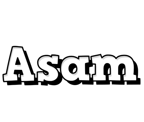 Asam snowing logo
