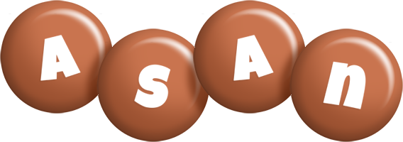 Asan candy-brown logo