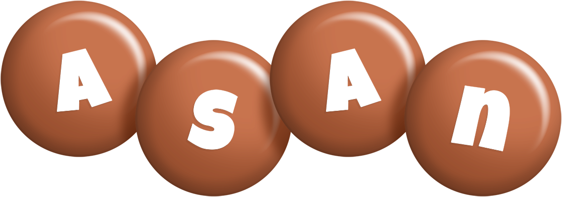 Asan candy-brown logo