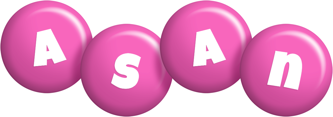 Asan candy-pink logo