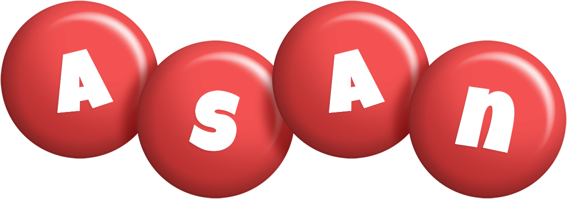 Asan candy-red logo