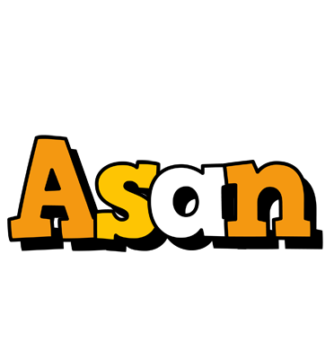Asan cartoon logo
