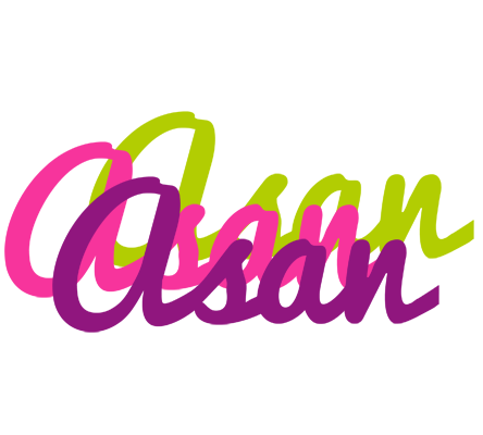 Asan flowers logo