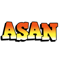 Asan sunset logo