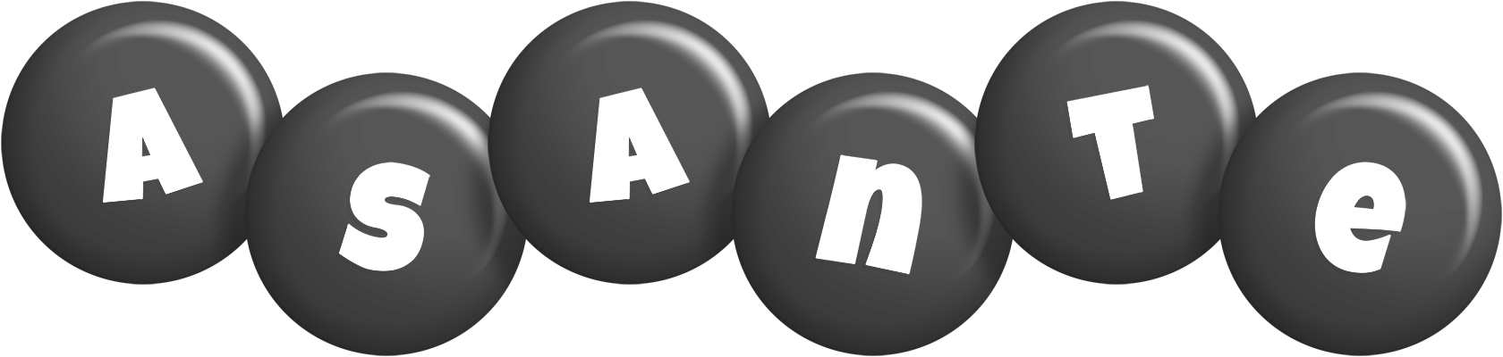 Asante candy-black logo