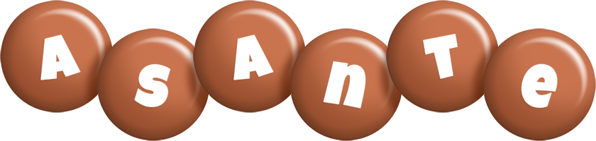 Asante candy-brown logo