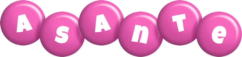 Asante candy-pink logo