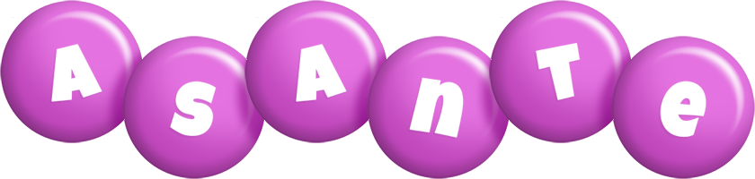 Asante candy-purple logo