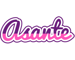 Asante cheerful logo