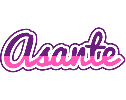 Asante cheerful logo