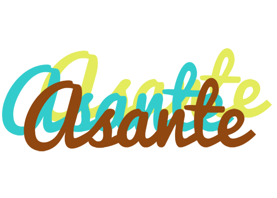 Asante cupcake logo
