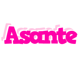 Asante dancing logo