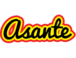 Asante flaming logo