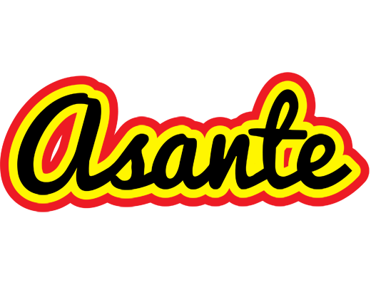 Asante flaming logo