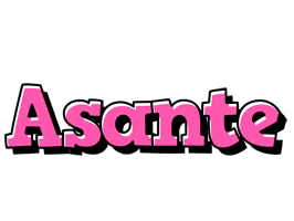 Asante girlish logo